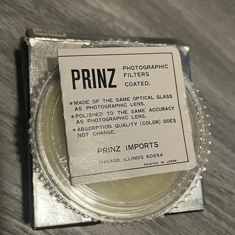 Black Camera Lens Kit with Carrying Case